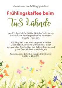 Frühlingskaffee TuS Lühnde